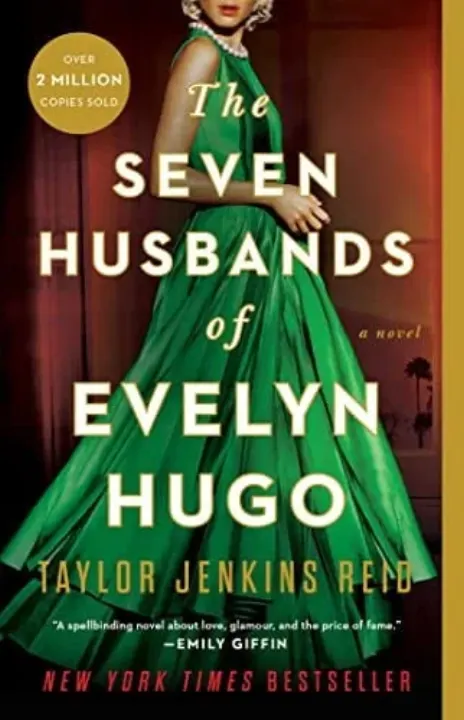 Book cover: The Seven Husbands of Evelyn Hugo by Taylor Jenkins Reid