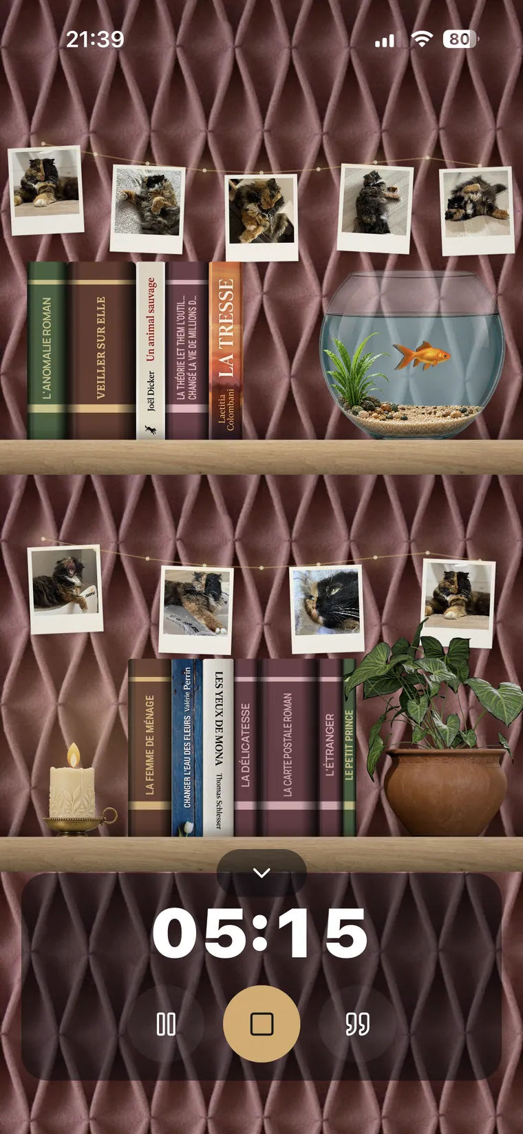 Prenez le temps de lire — Suivez votre temps de lecture et vos progrès.
