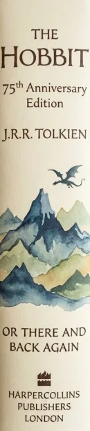 Book spine: The Hobbit