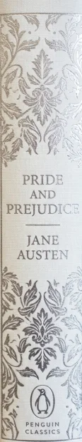 Book spine: Pride and Prejudice